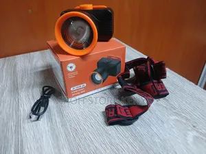 Head Lamp Torch for Camping With Zoom