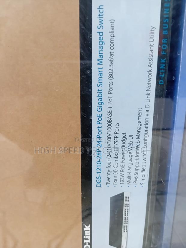 Dlink Dgs1210-28p Websmart Switch - main view