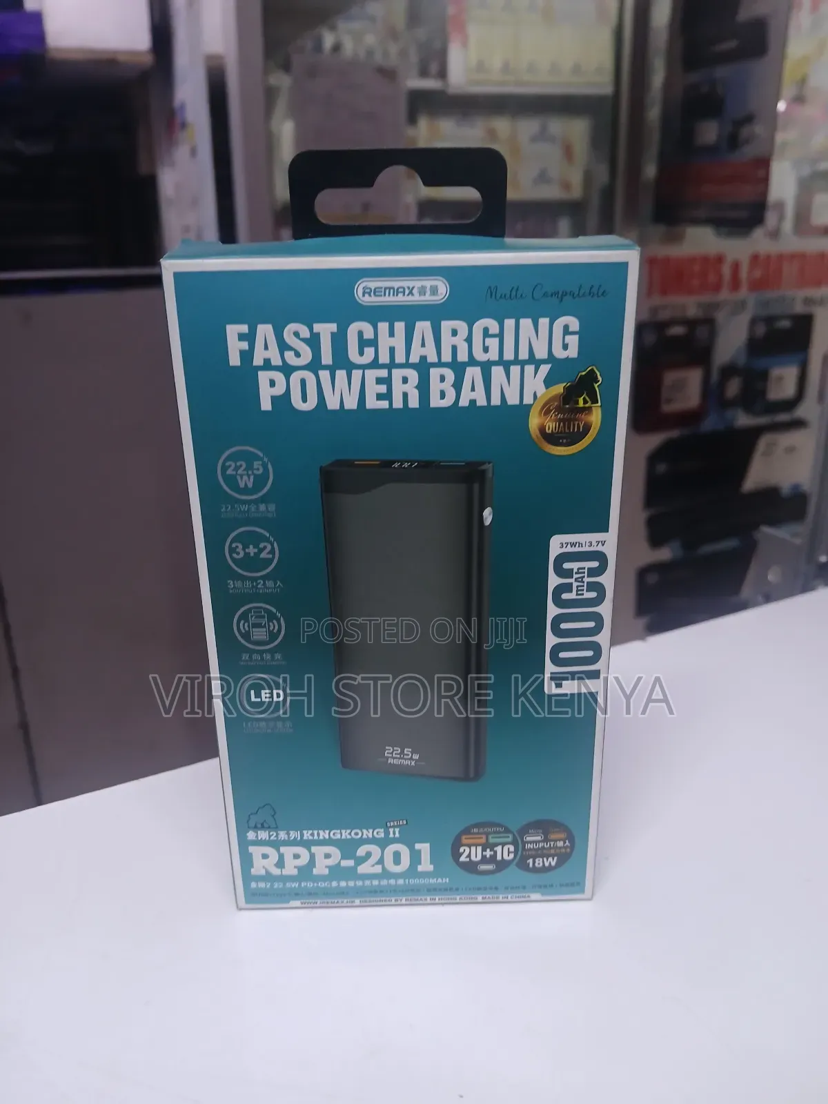 Remax Fast Charging Powerbank 10000mah 22.5w Type-C