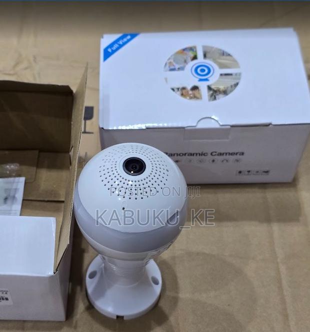 Bulb Wifi Camera – Fixed 360°