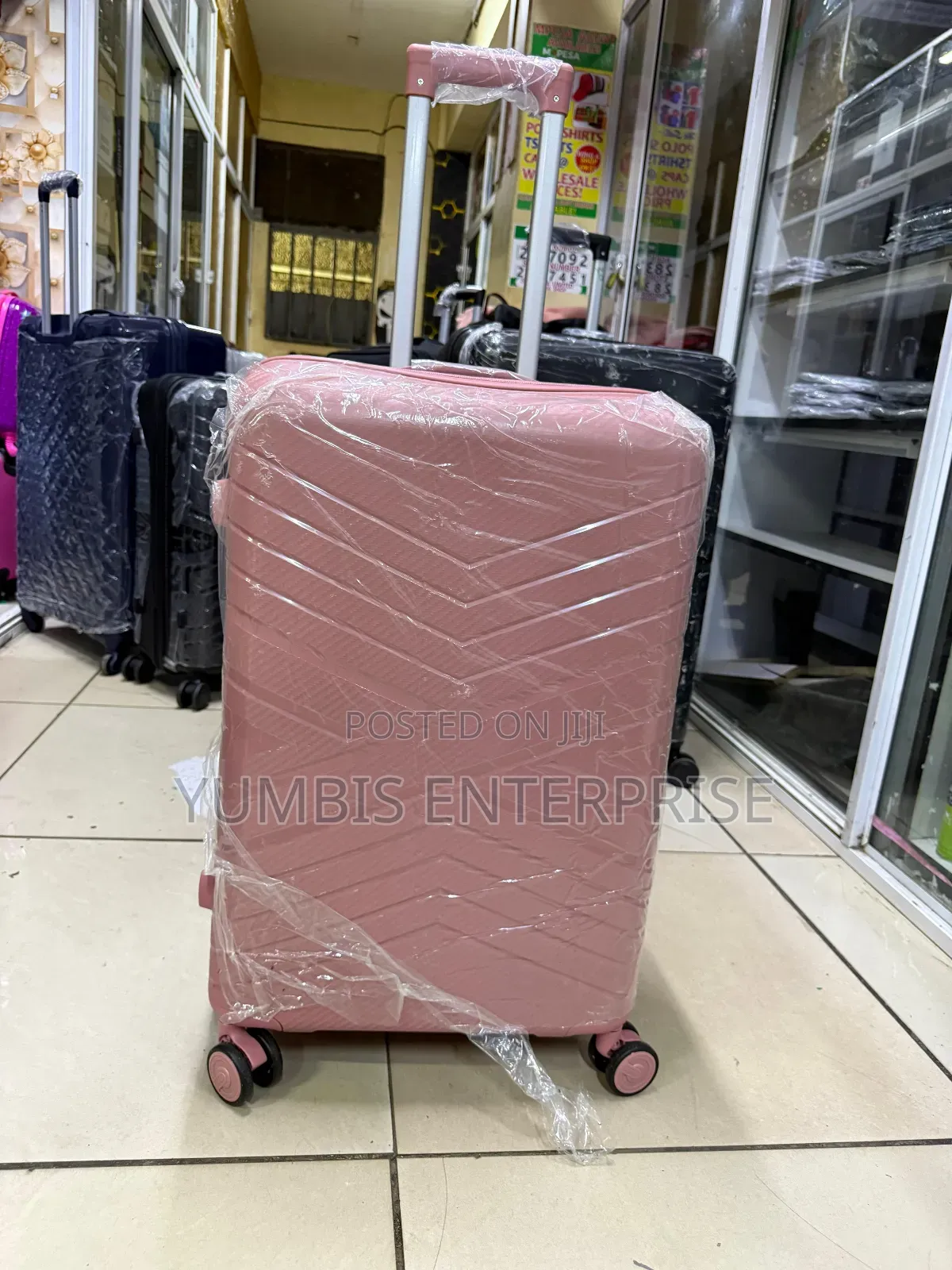 Medium Suitcase in Pink
