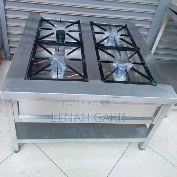 Gas Cooker Range Four Bunners - main view
