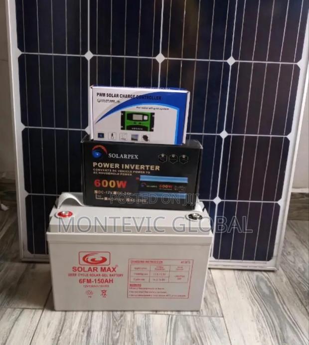 Original 300watts Full Solar Kit Solarmax - main view