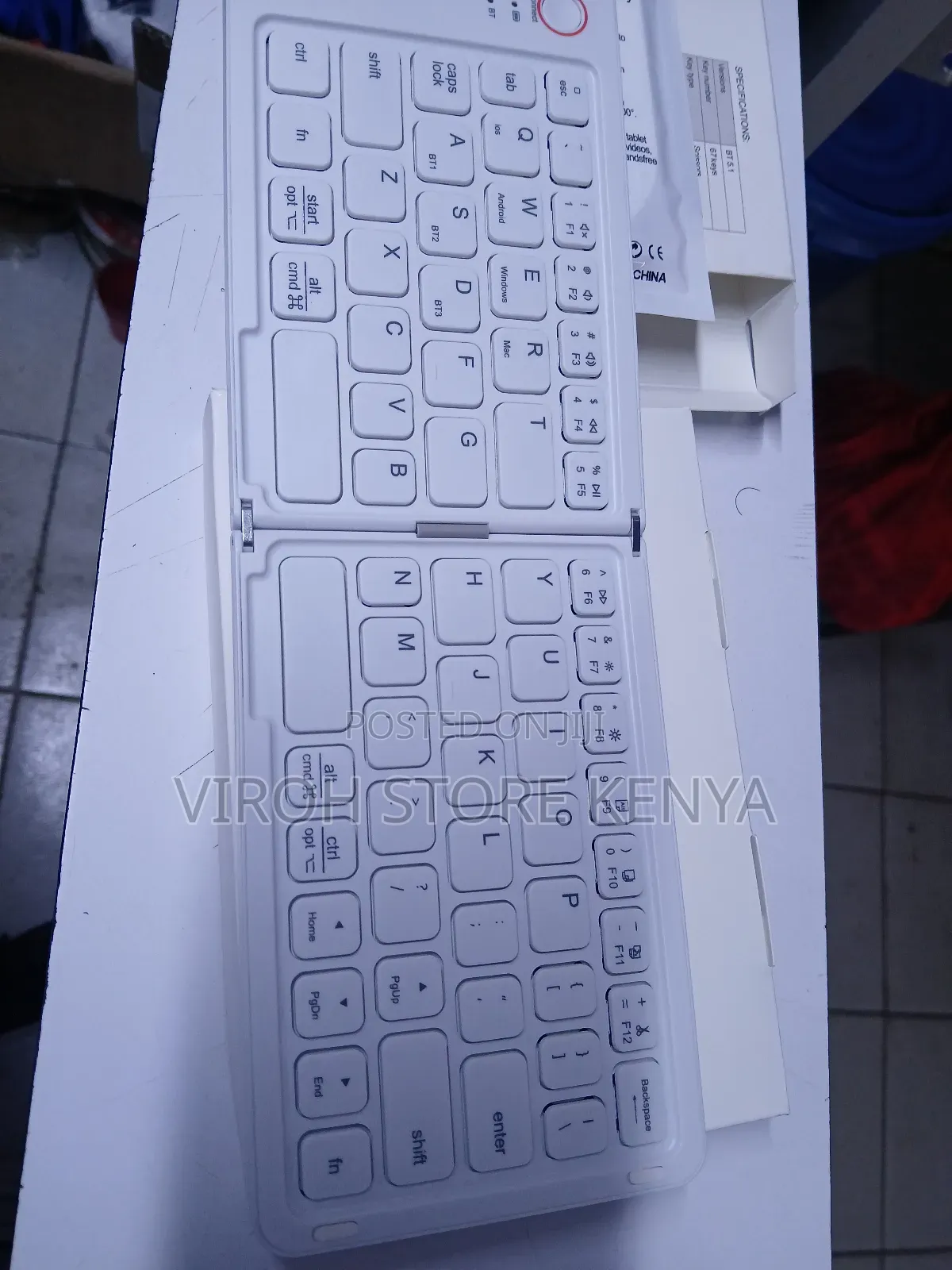 Folding Keyboard Wireless Computer Keyboard