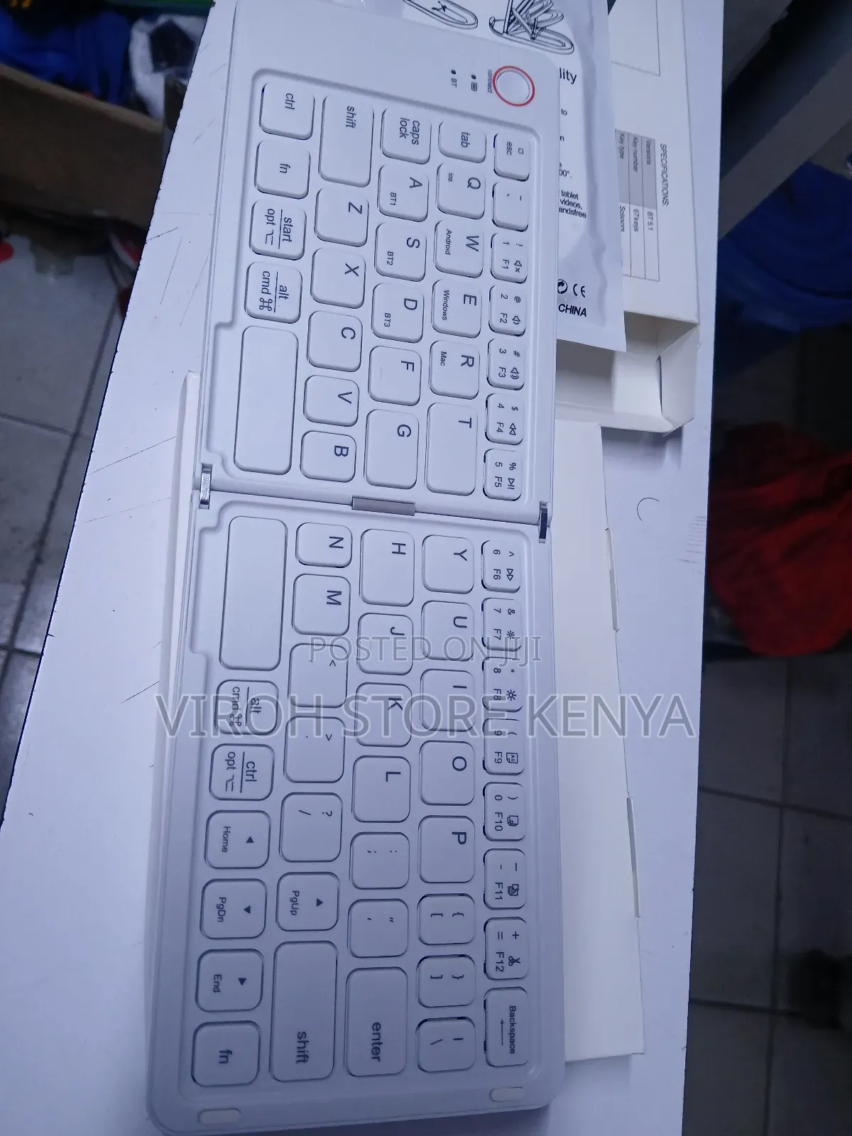 Folding Keyboard Wireless Computer Keyboard