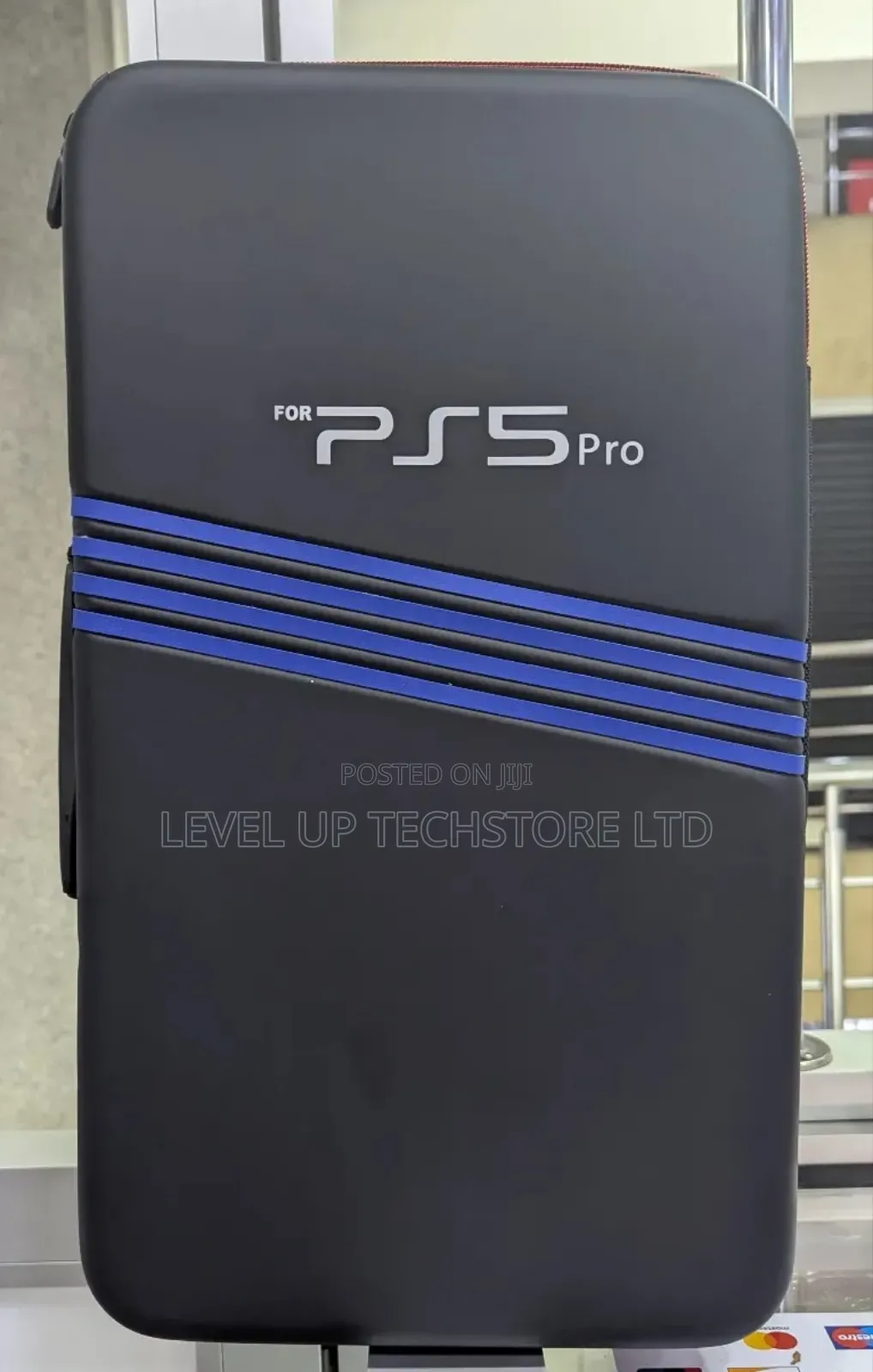 Carrying Case for Ps5 Pro, Travel Protective Black