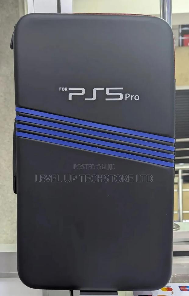 Carrying Case for Ps5 Pro, Travel Protective Black - main view