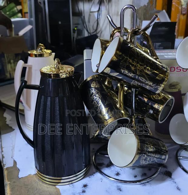 1l Vacuum+Flask 6 PCS Mugs - thumbnail 3