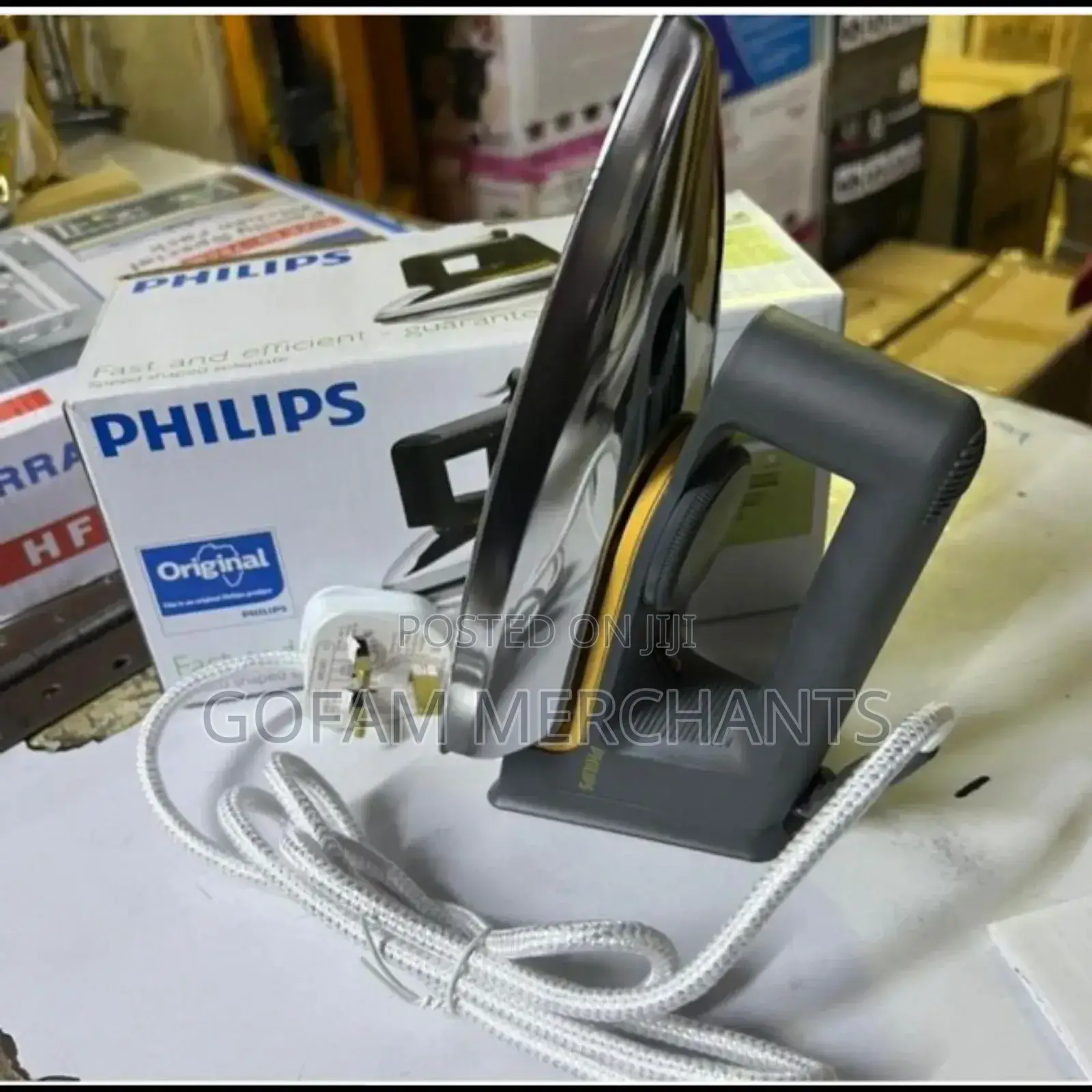 Philips Electric Dry Iron Box.