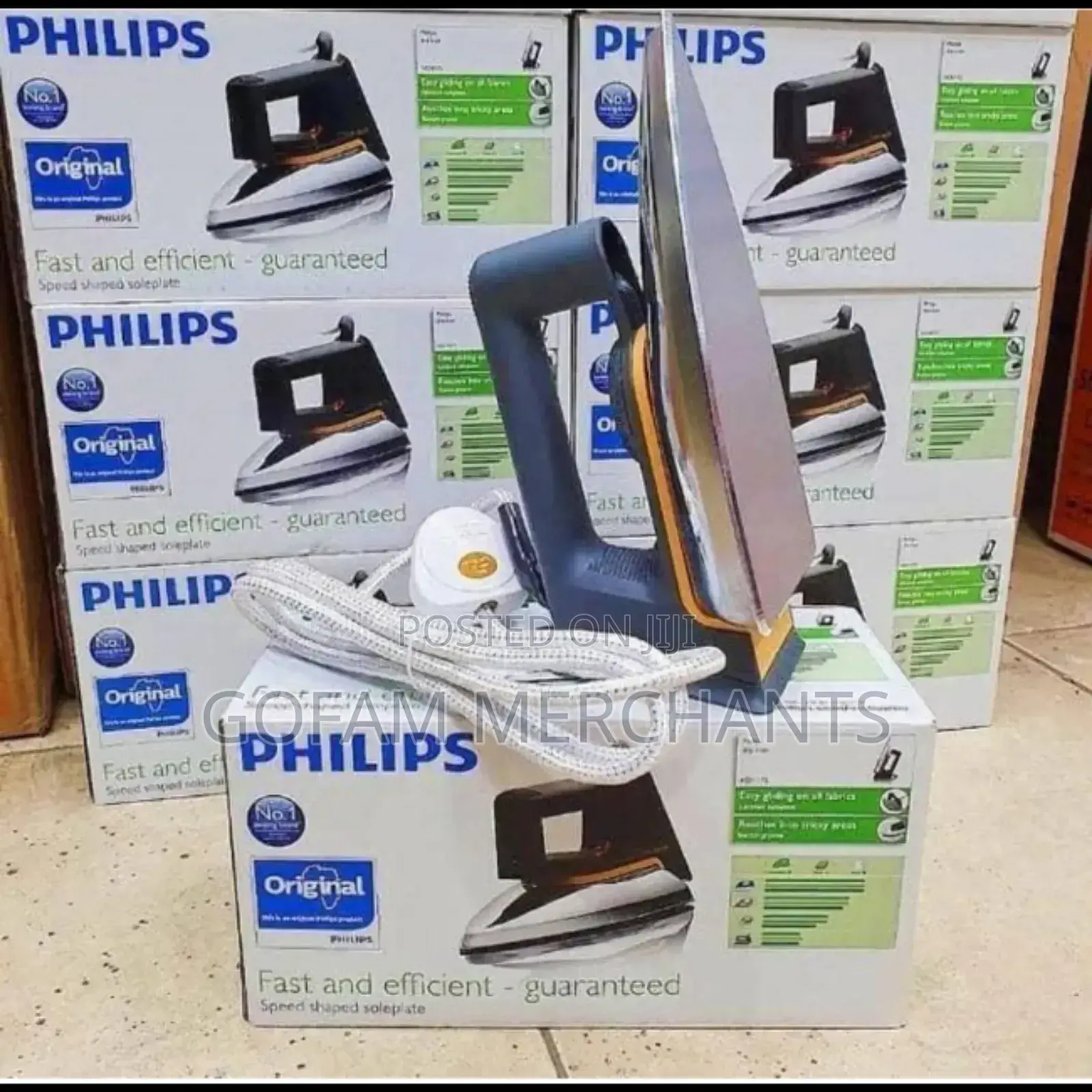 Philips Electric Dry Iron Box.