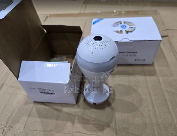 360° Surveillance Smart Nanny Bulb Camera