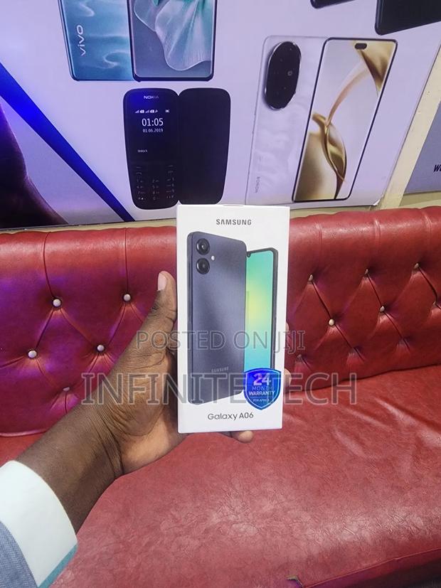 New Samsung Galaxy A06 128 GB Black - main view