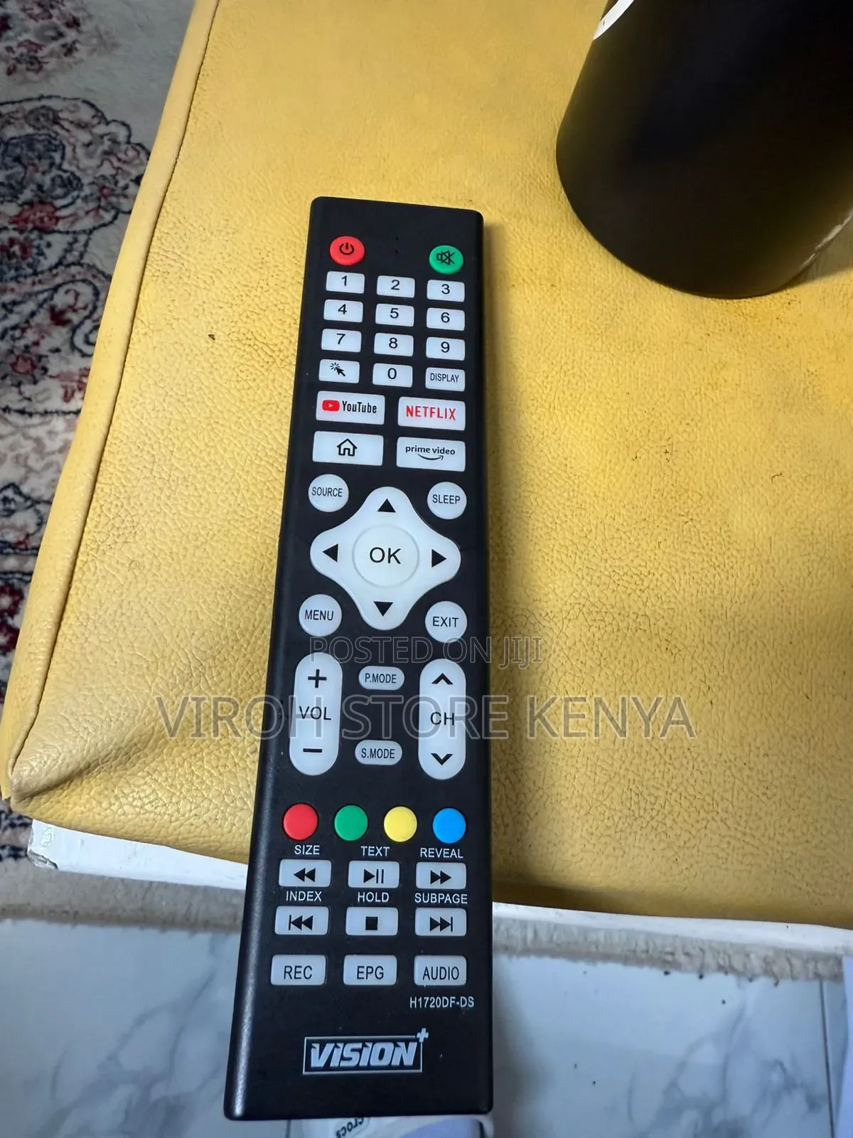 Vision Plus Smart Tv Remote + Free Batteries