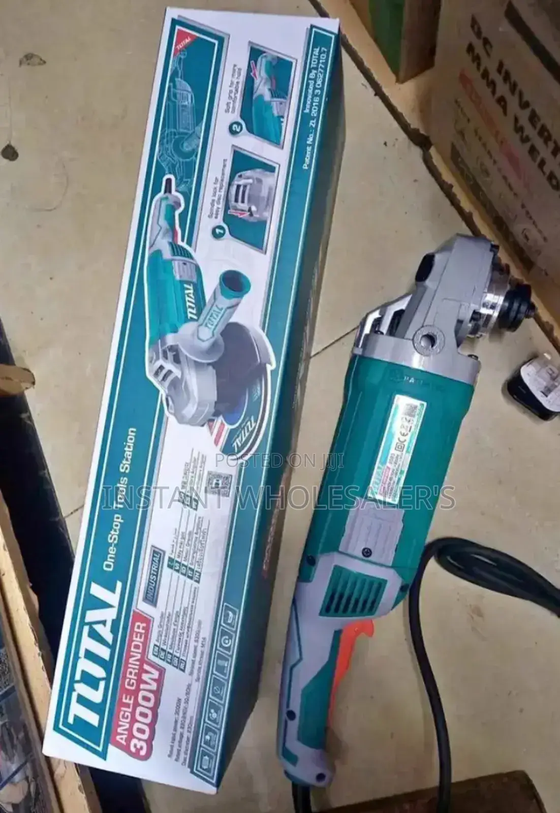 Total 9" Inch 3000w Heavy Duty Grinder