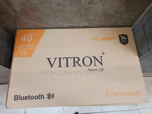 Vitron 40′′ Inch Smart Android Flameless Htc4068s Led Tv 