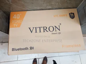 Vitron 40′′ Inch Smart Android Flameless Htc4068s Led Tv 