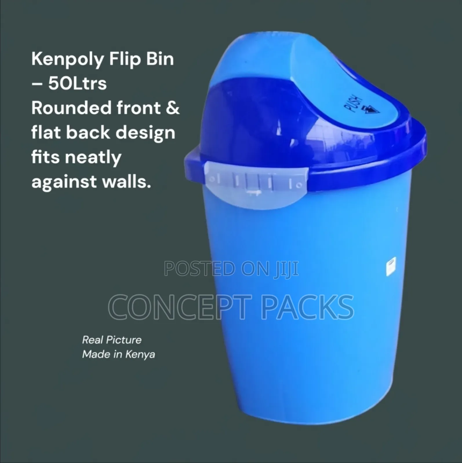 50l Kenpoly Swing Bin. Price Per Pc
