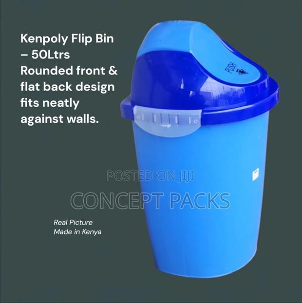 50l Kenpoly Swing Bin. Price Per Pc - thumbnail 2