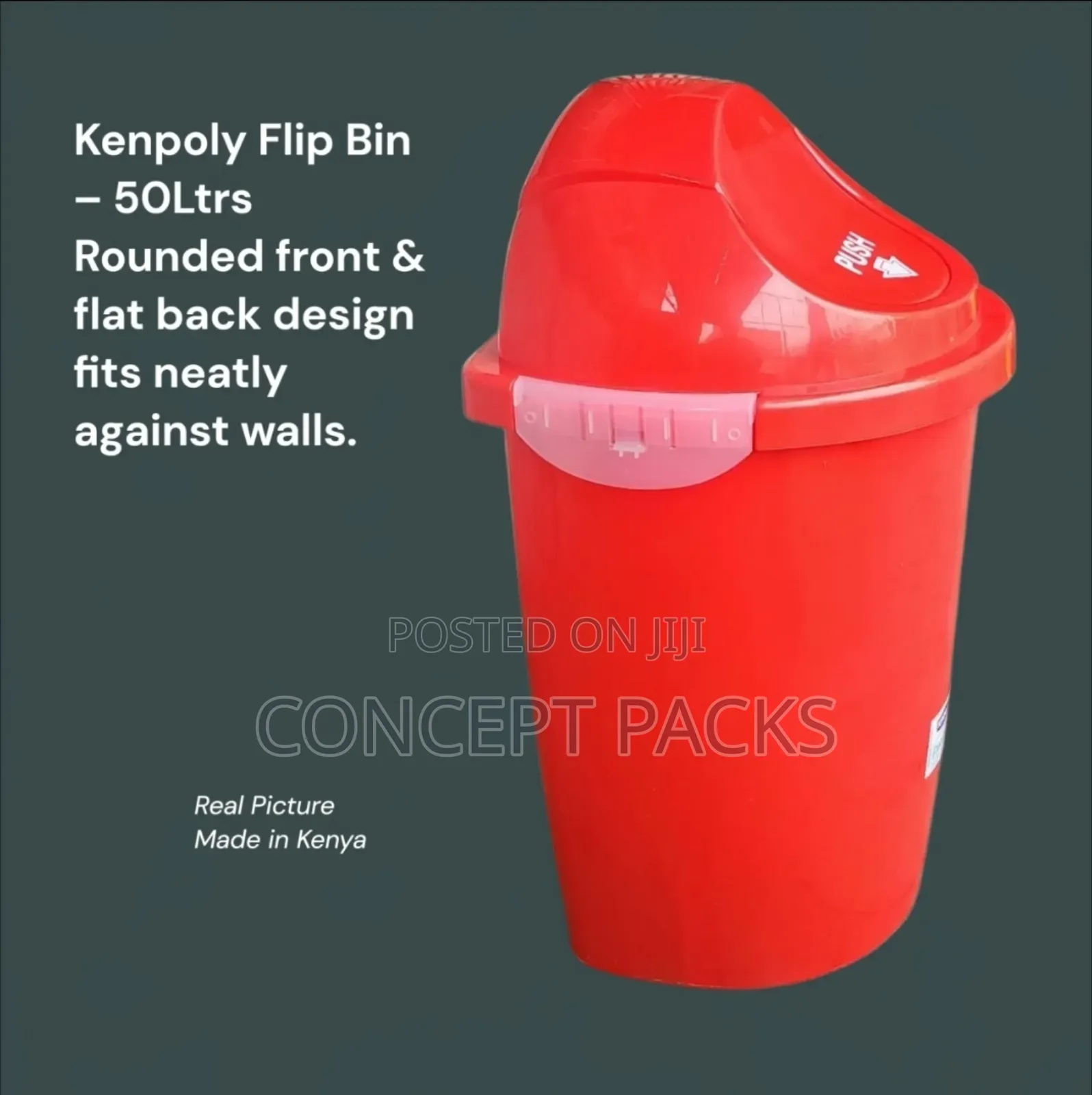 50l Kenpoly Swing Bin. Price Per Pc