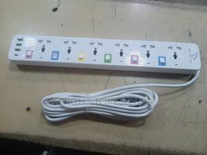 6 Way Usb Socket Extension Cable 5 Metres 2 Usb Socket - thumbnail 2