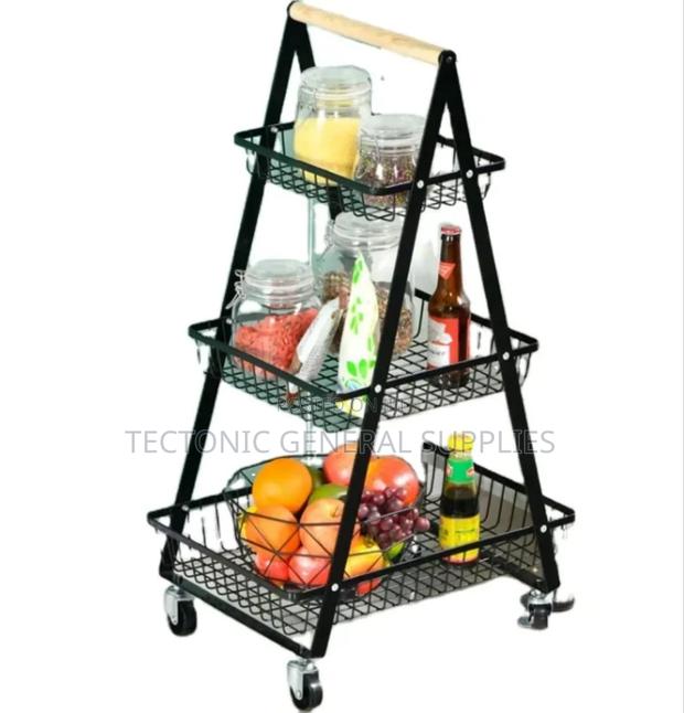 *3tier Multifunctional Rack With Wheels* - thumbnail 2