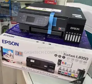 Epson Ecotank L8100 6-Color Photo Printer