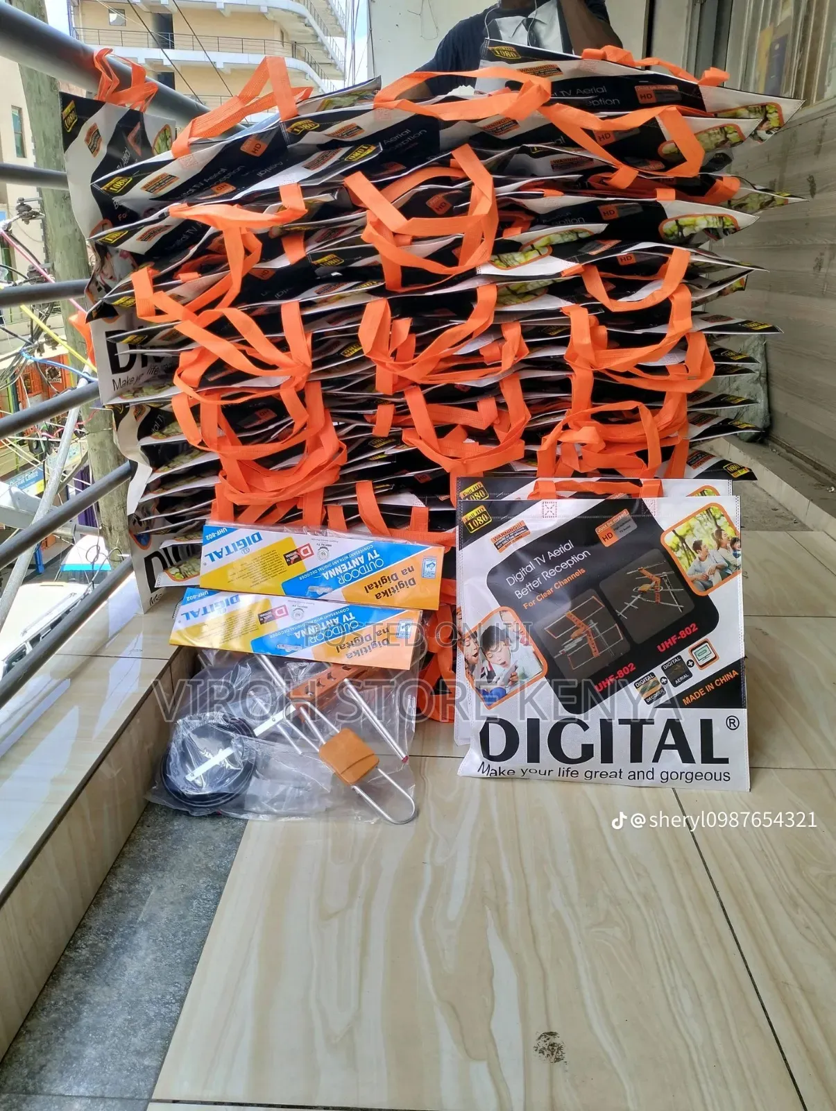 Tv Aerial Antenna 5m Wire Gotv Aerial