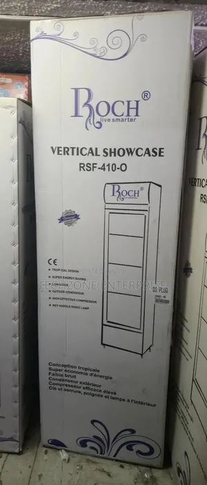 Roch 329l Showcase Chiller RSF-410-O Vertical Refrigerator 