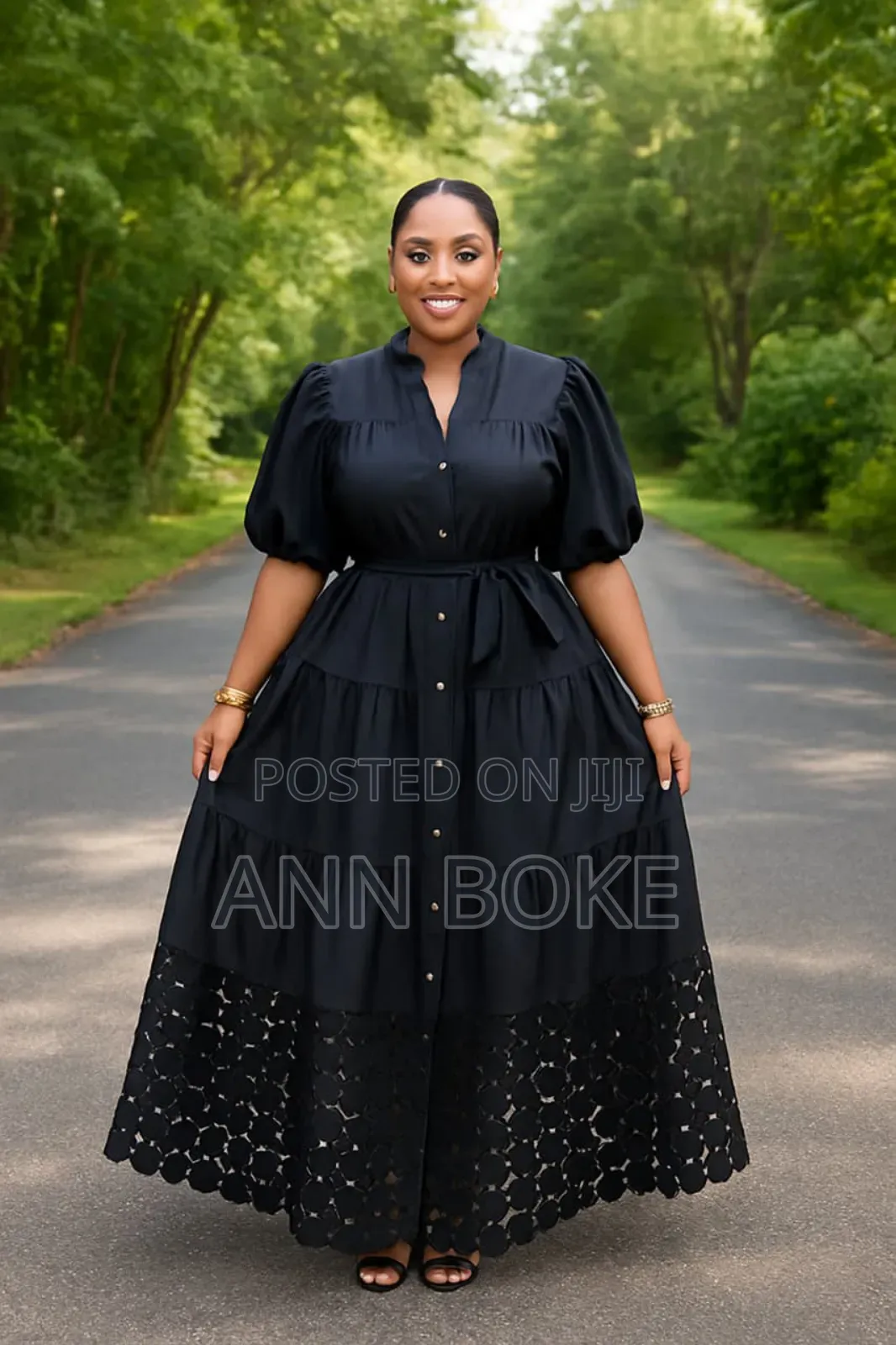 Black Only
Free Size 
 Dress