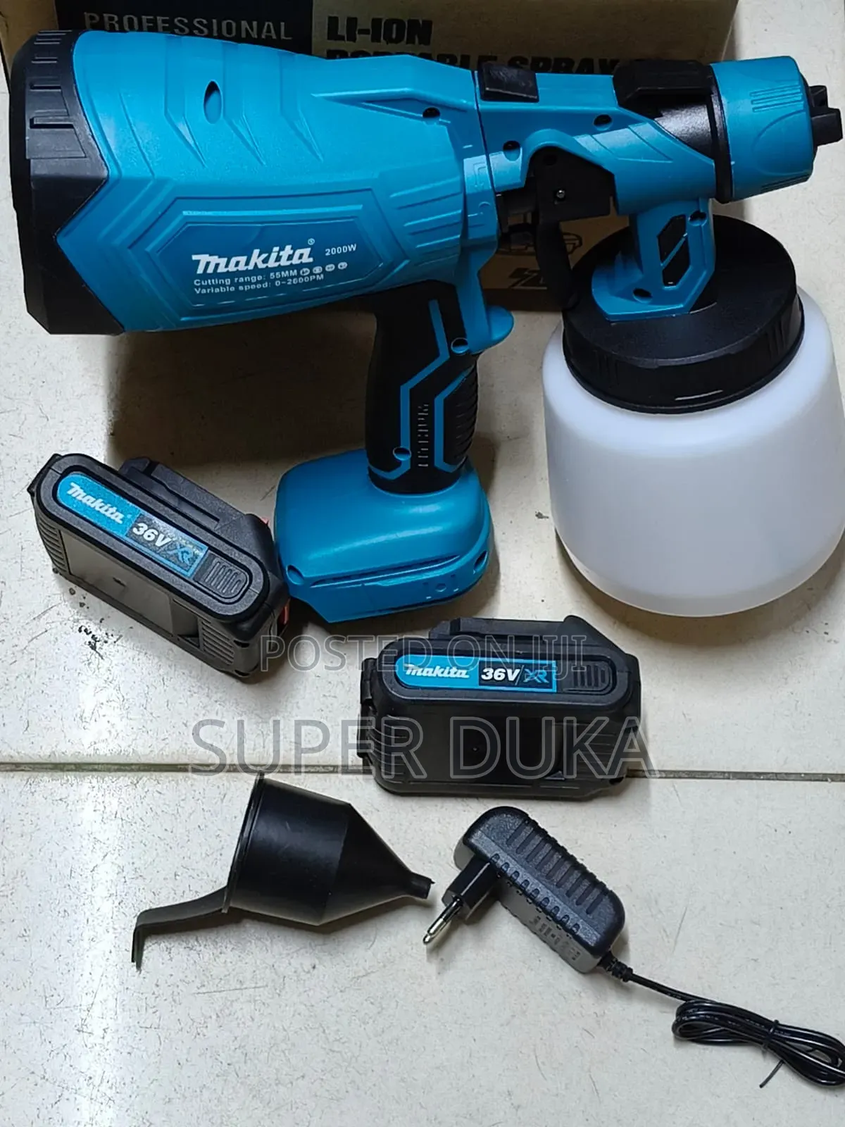 Makita 36v Cordless Paint Sprayer.