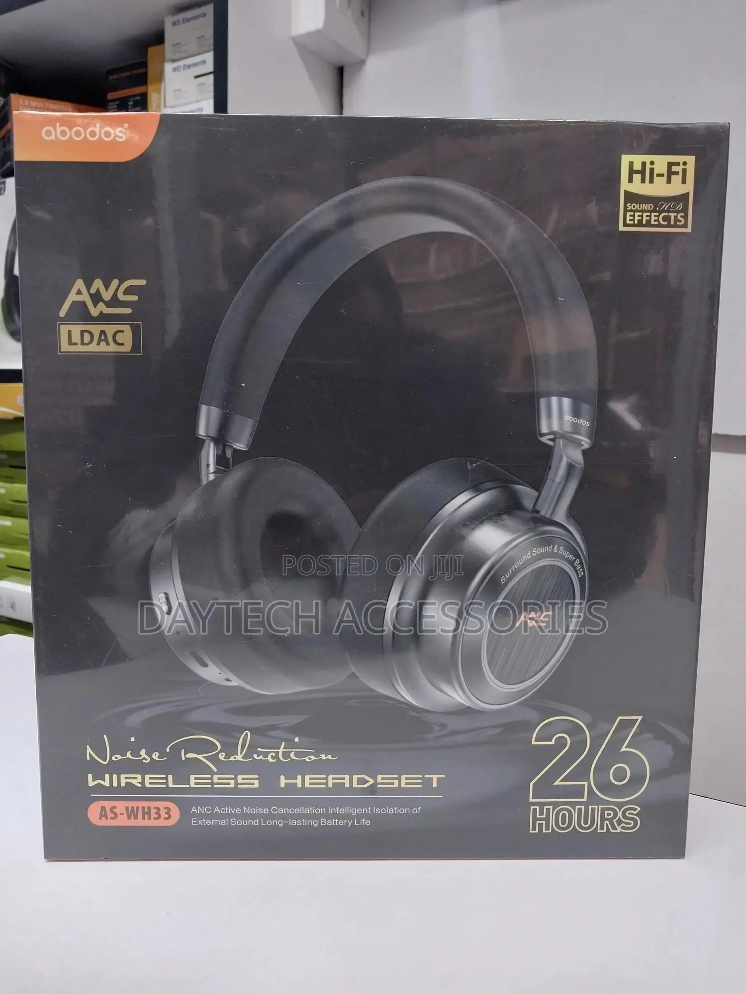 Abodos as-Wh33 Headphone Wireless Headset