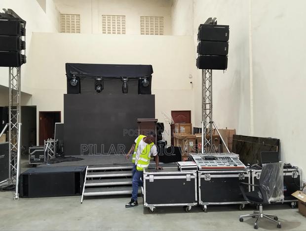 Public Address, Line Ray Set Up for Hire, Rentals - thumbnail 2