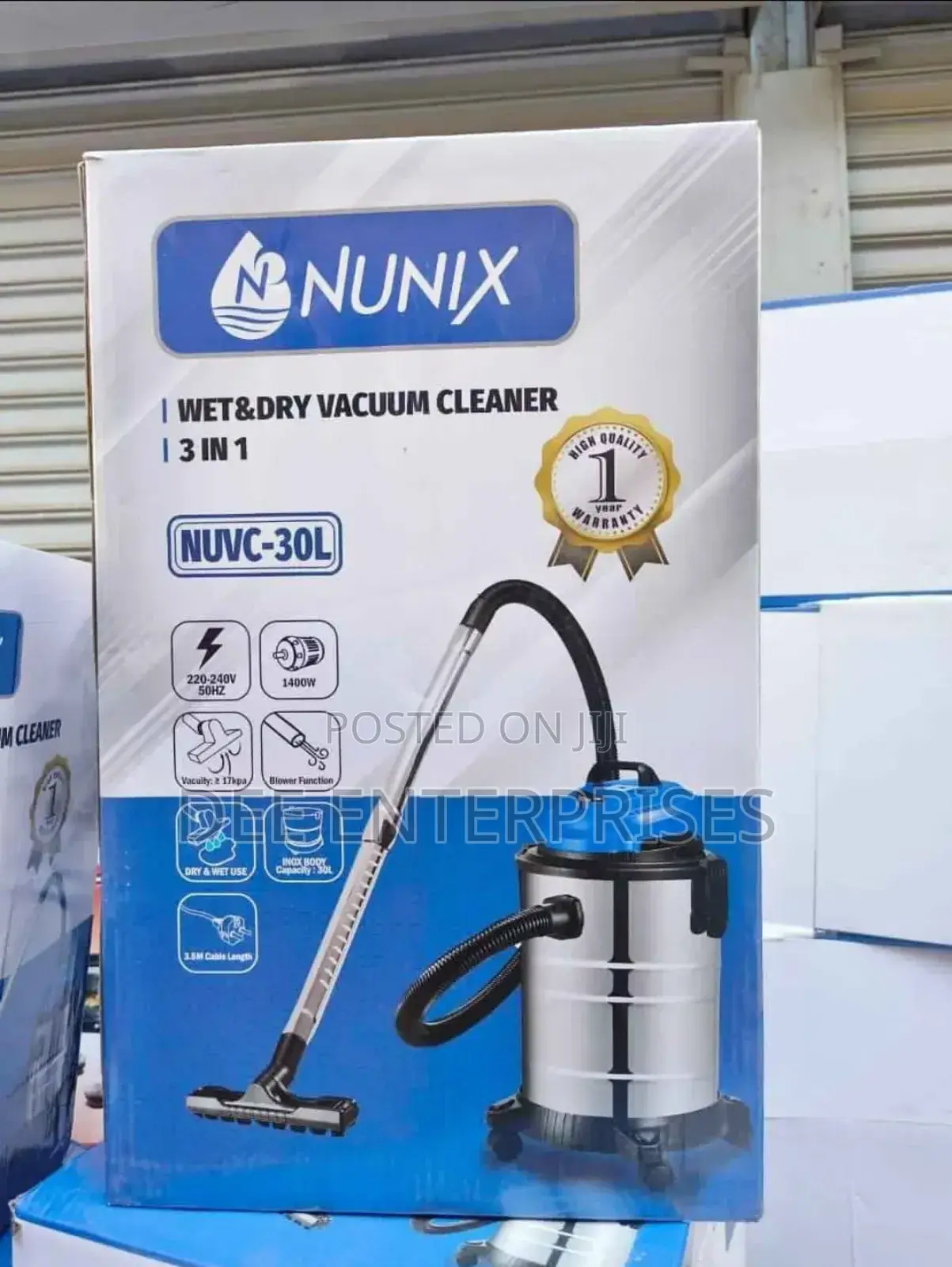 Nunix 30litres Vacuum Cleaner