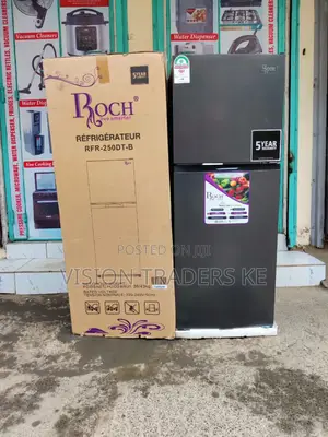 Roch 197l Double Door Fridge No Frost