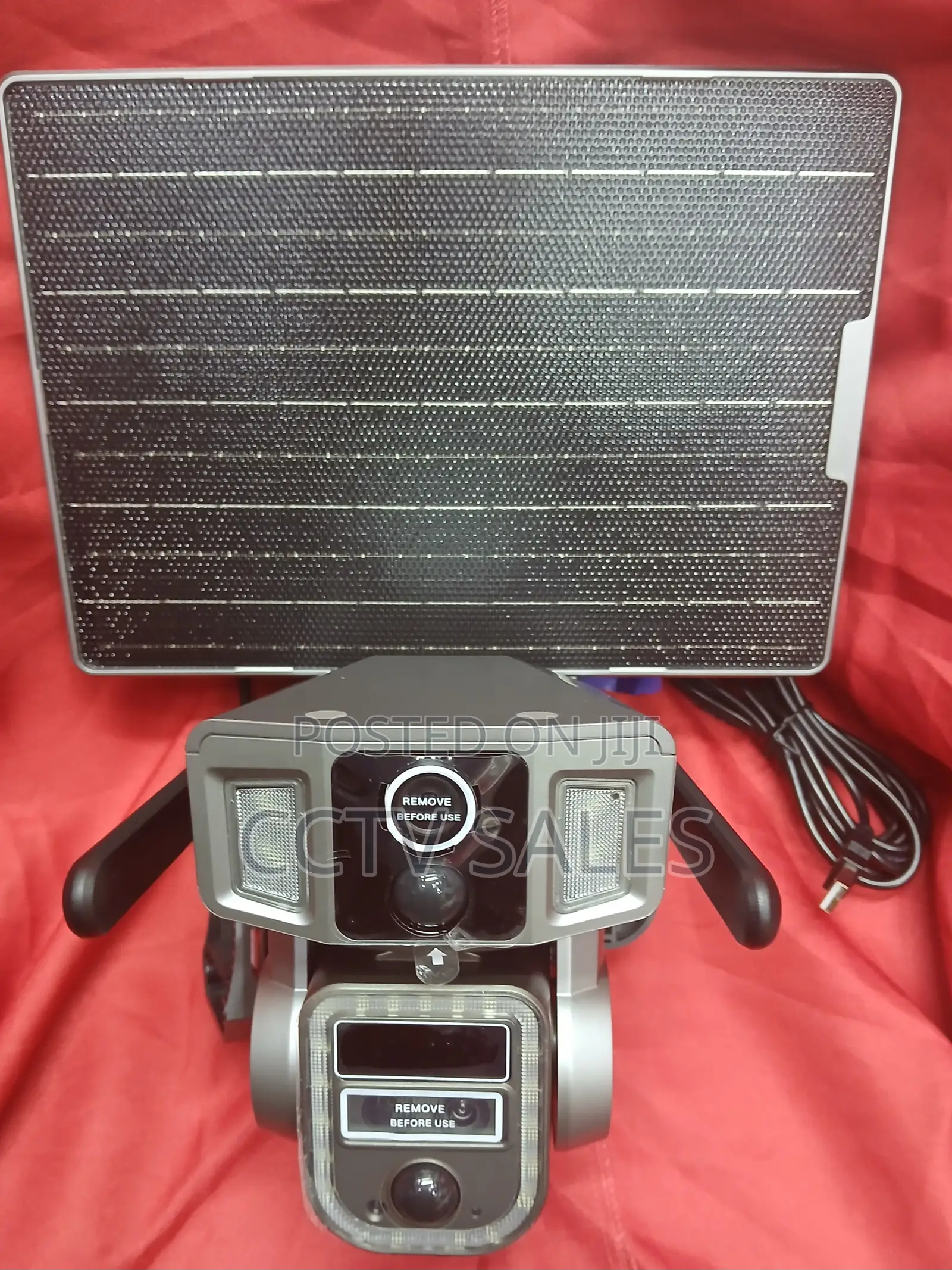 10x Continuous Zoom Triple Lens Wifi/4g Solar Camera