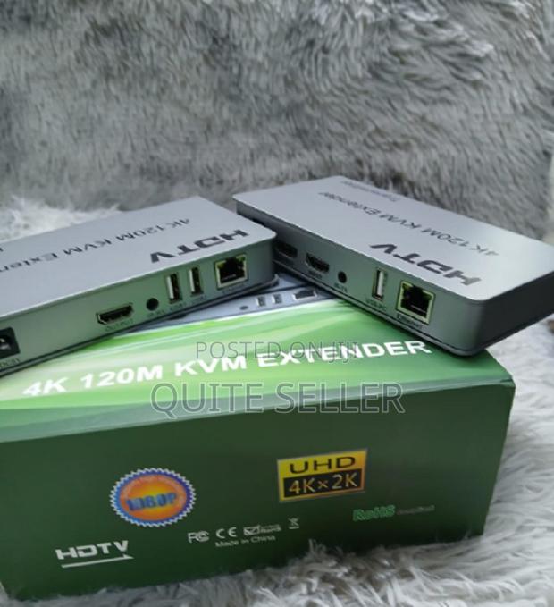 KVM Fiber Optic Extender 120m Range