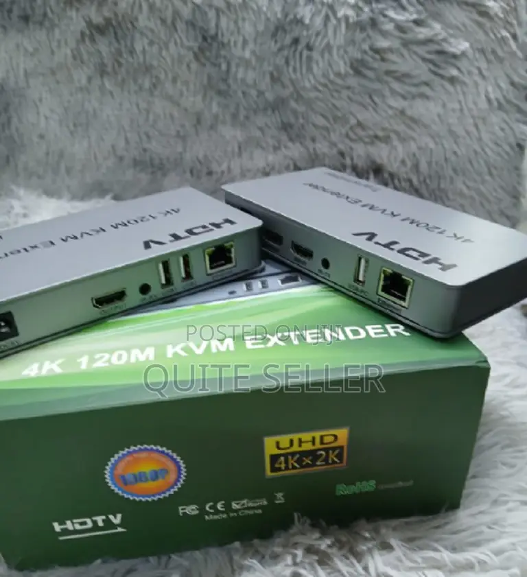KVM Fiber Optic Extender 120m Range