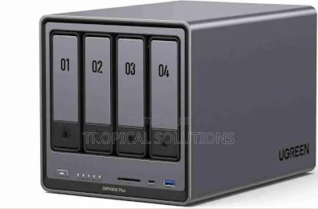 Ugreen Nasync Dxp4800 Plus 4- Bay Network Attached Storage Cm752 - main view