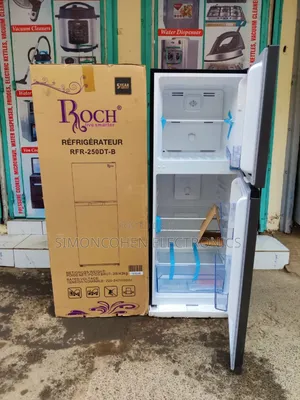 Roch 197l Double Door Fridge No Frost