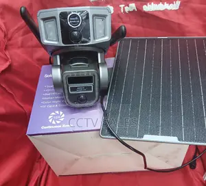 Dual-Camera Linkage Solar Triple-Lens Both Wifi and 4g Ability