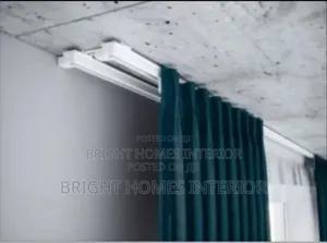 Straight Track Curtain Rail Aluminum Material Available