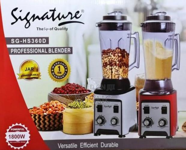 1800 Watts Signature Commercial Blender With 5 Litres Jar