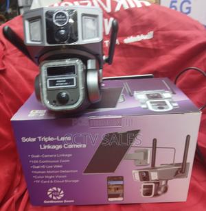 Wireless Wifi/4g Solar Triple-Lens Camera With Motion Detection - thumbnail 2