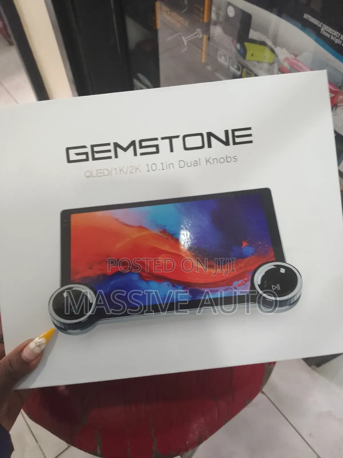 Qled Screen/ Dual Knob Car Android Radio