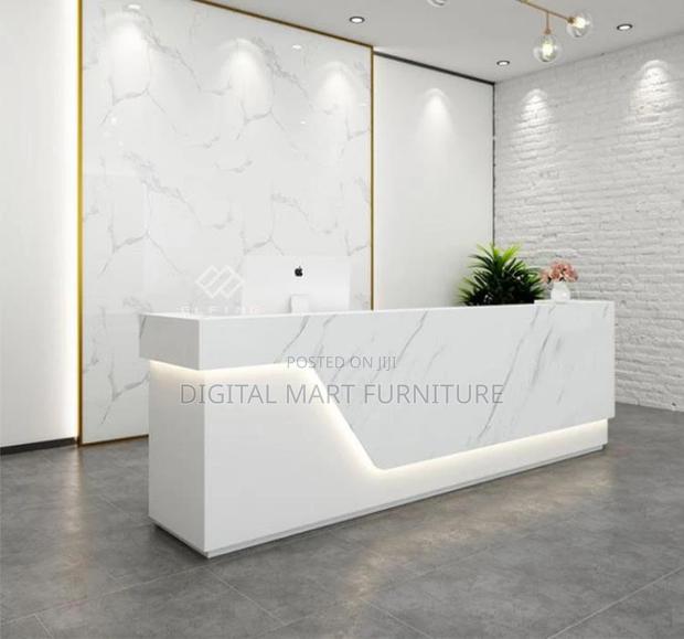 Office Desk: Versatile MDF Reception Office Desk