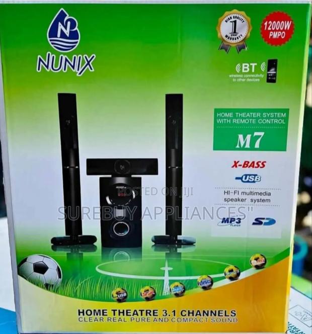 Nunix 3.1ch Nu- M7 Home Theater Speaker System - main view