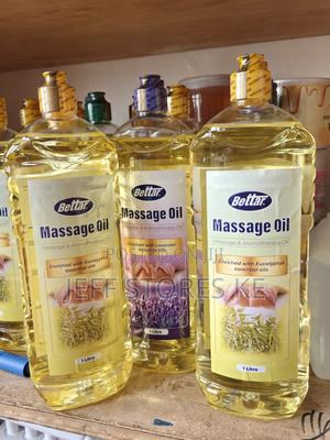 1litre Coloured Flavoured Massage Oil - main view
