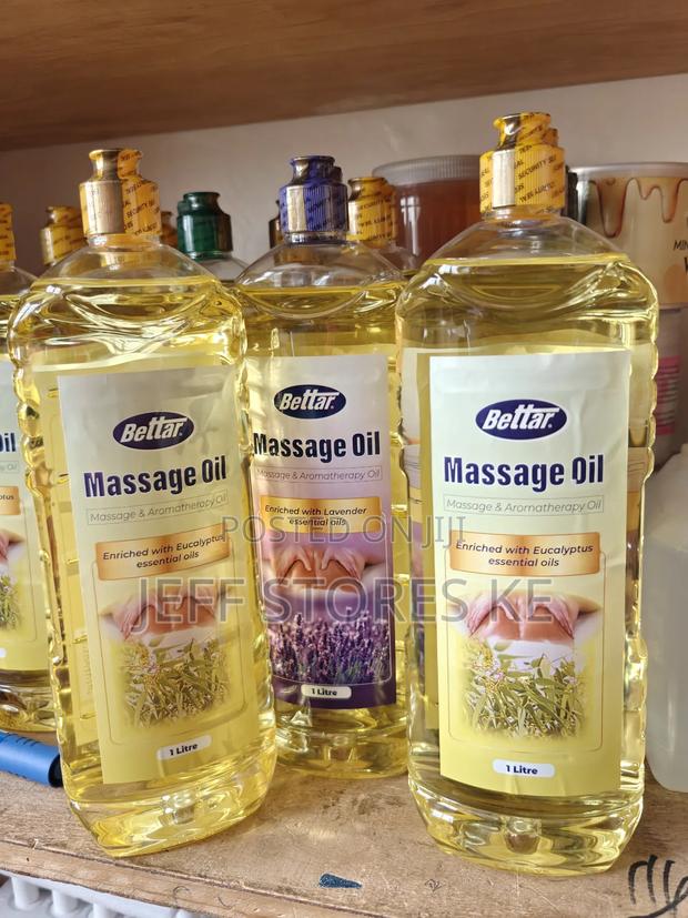 1litre Coloured Flavoured Massage Oil