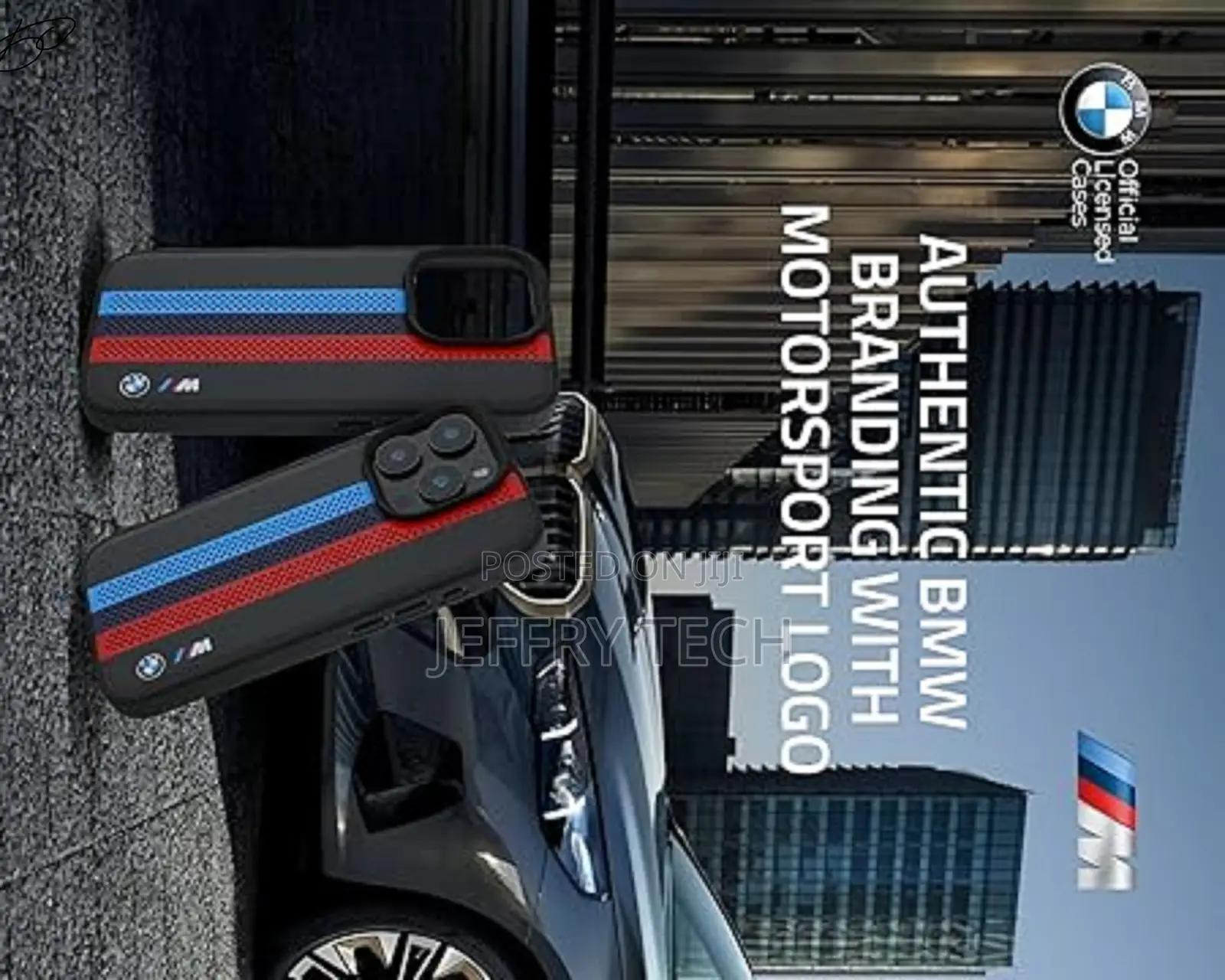 Gaseko iPhone 16 Pro Max BMW Mag-Safe Compatible Logo Case