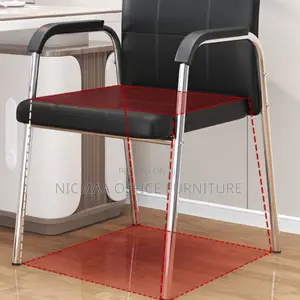 Black Leather Executive Conference Office Seat